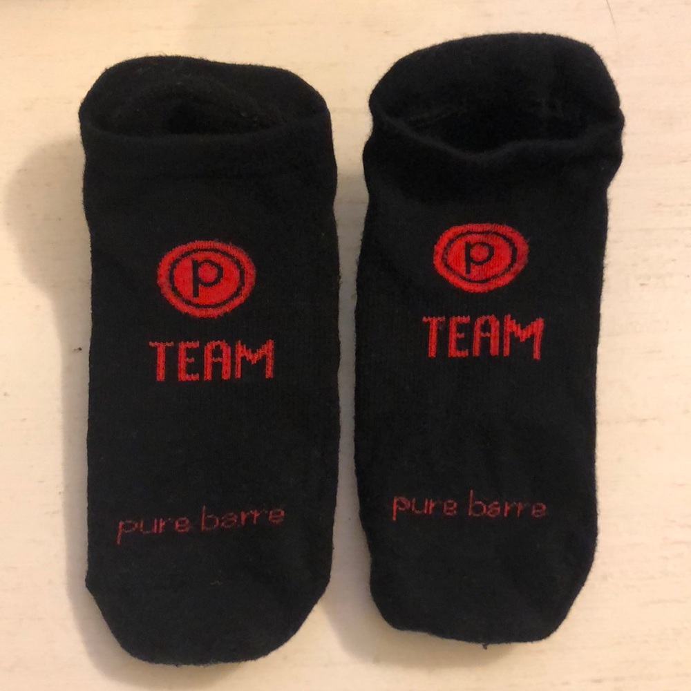 Pure barre PB team sticky socks / small